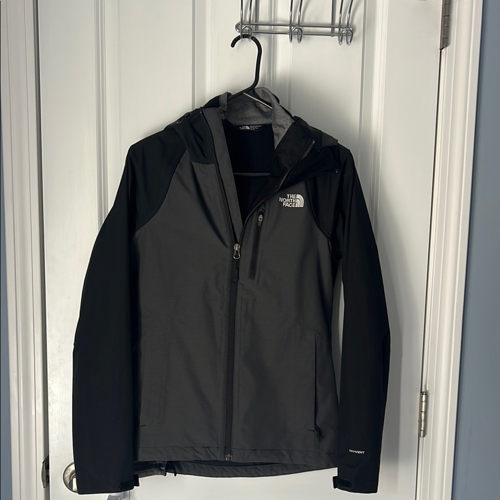 The North Face Black and Gray Utility Jacket